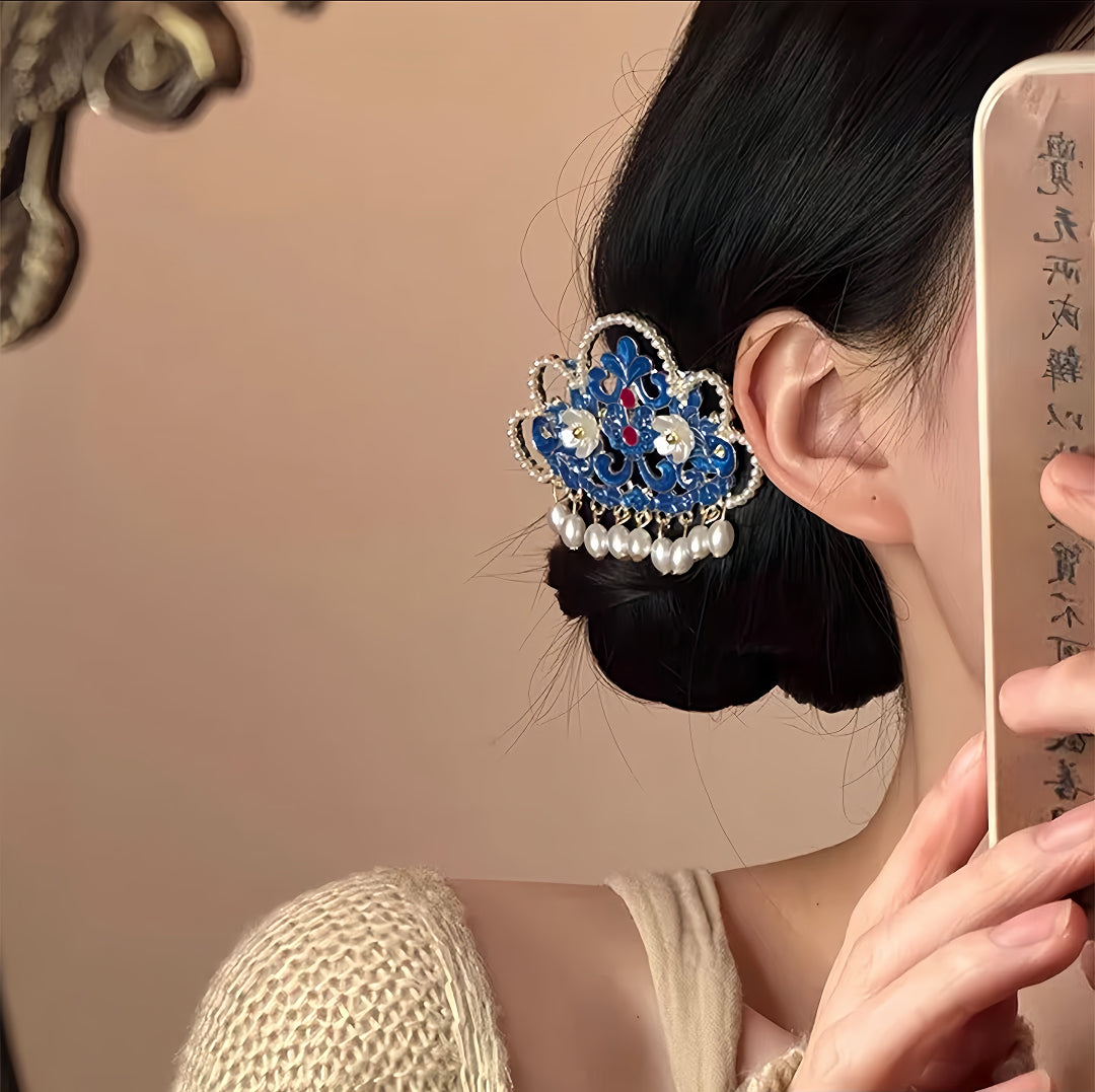 Ruri no Kumo Hair Clip